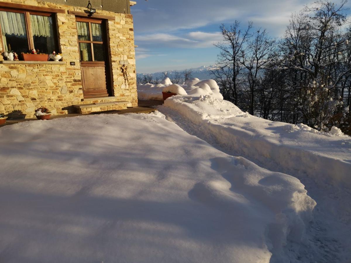 Apartmán Casa Bella Vista Villar San Costanzo Exteriér fotografie