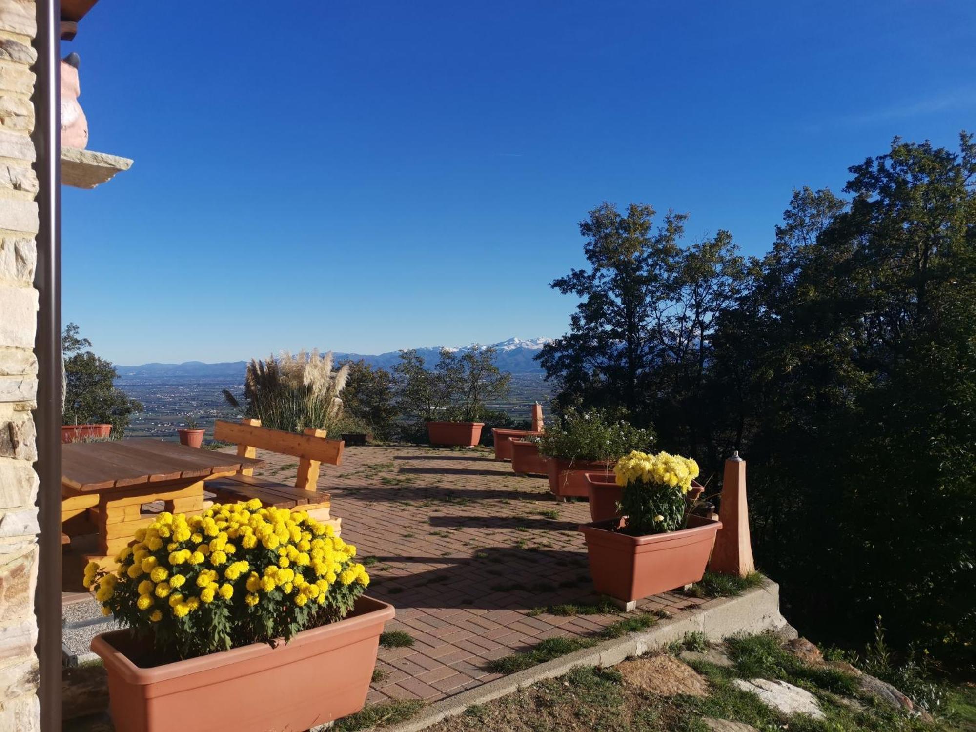 Apartmán Casa Bella Vista Villar San Costanzo Exteriér fotografie